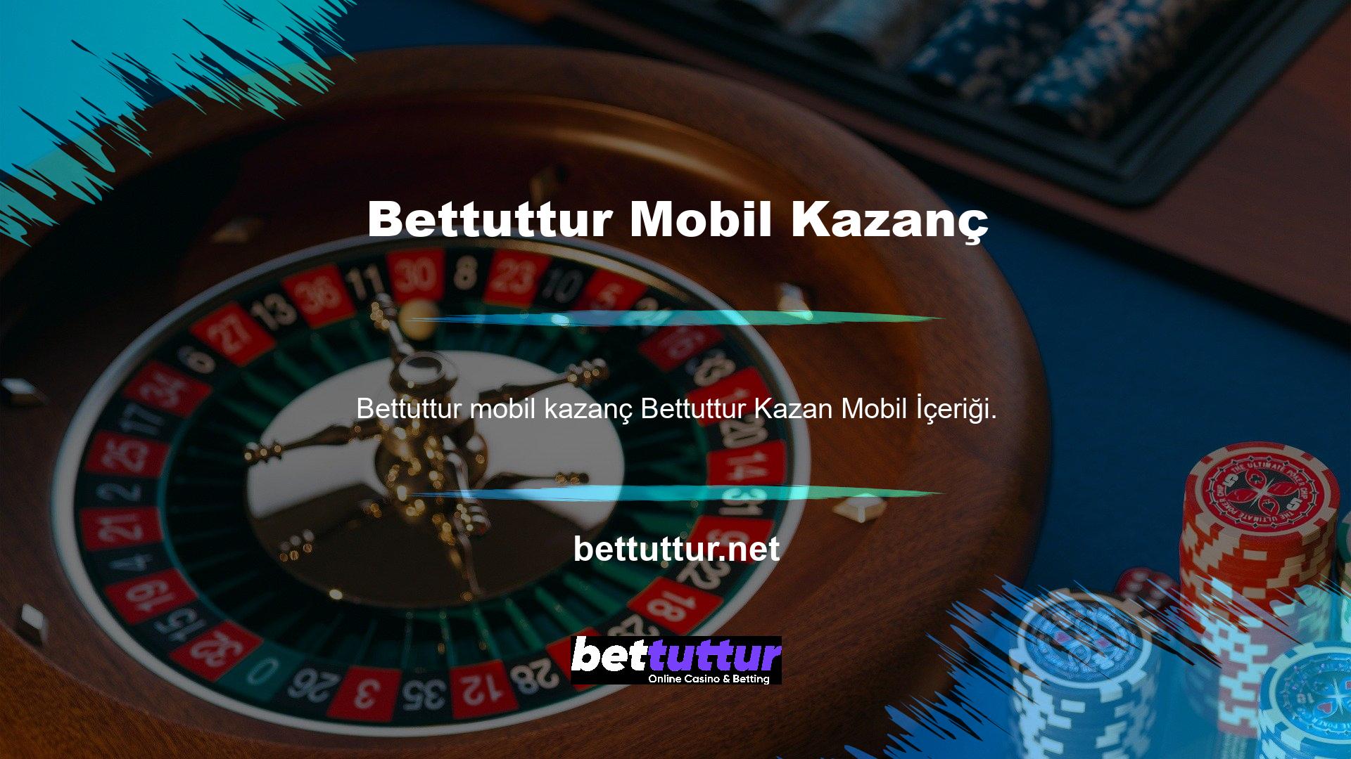 Bettuttur Bahis, casino endüstrisindeki en güvenilir web sitelerinden biridir